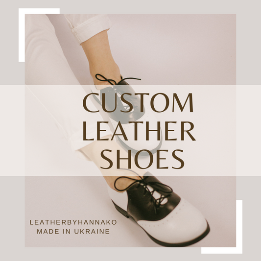 Custom Made Shoes Design Genuine Leather For Women